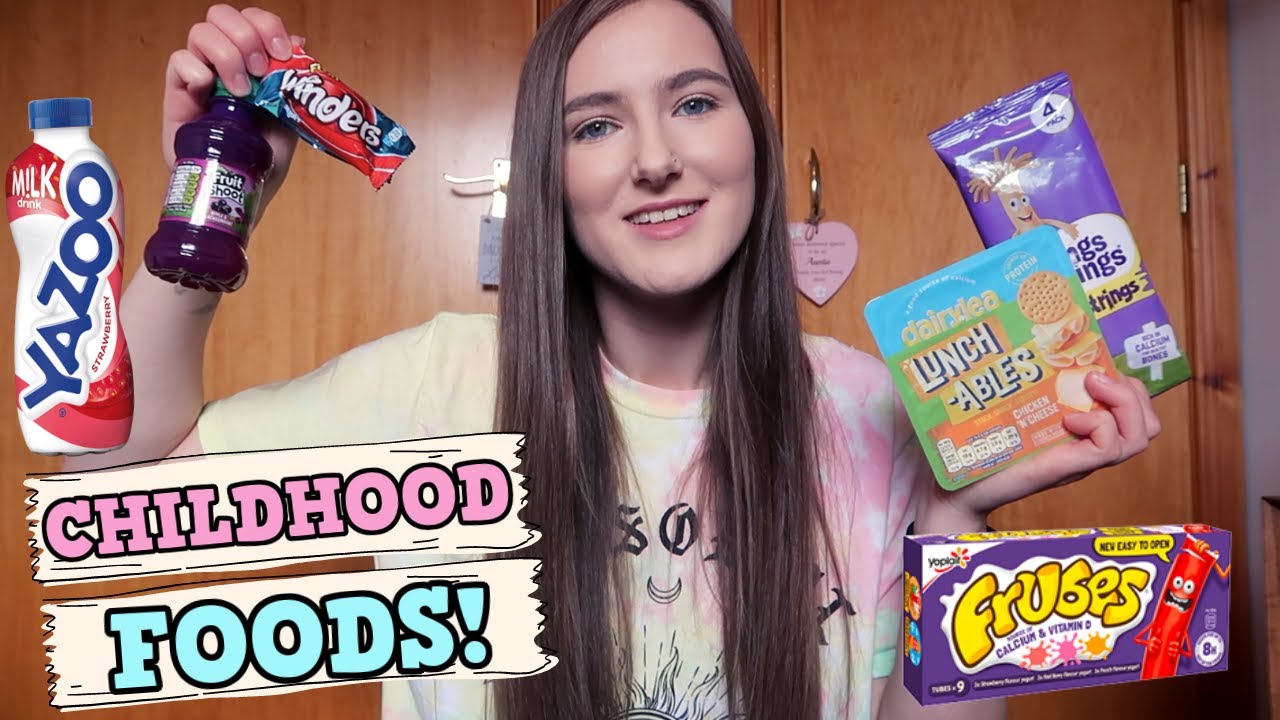I Only Ate Childhood Foods For 24 Hours!