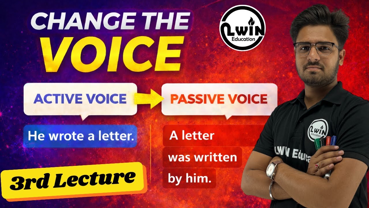 03. Voice with PYQ's | 🔥 Class 12 English | Board-Oriented Concepts & PYQs | Maharashtra Board