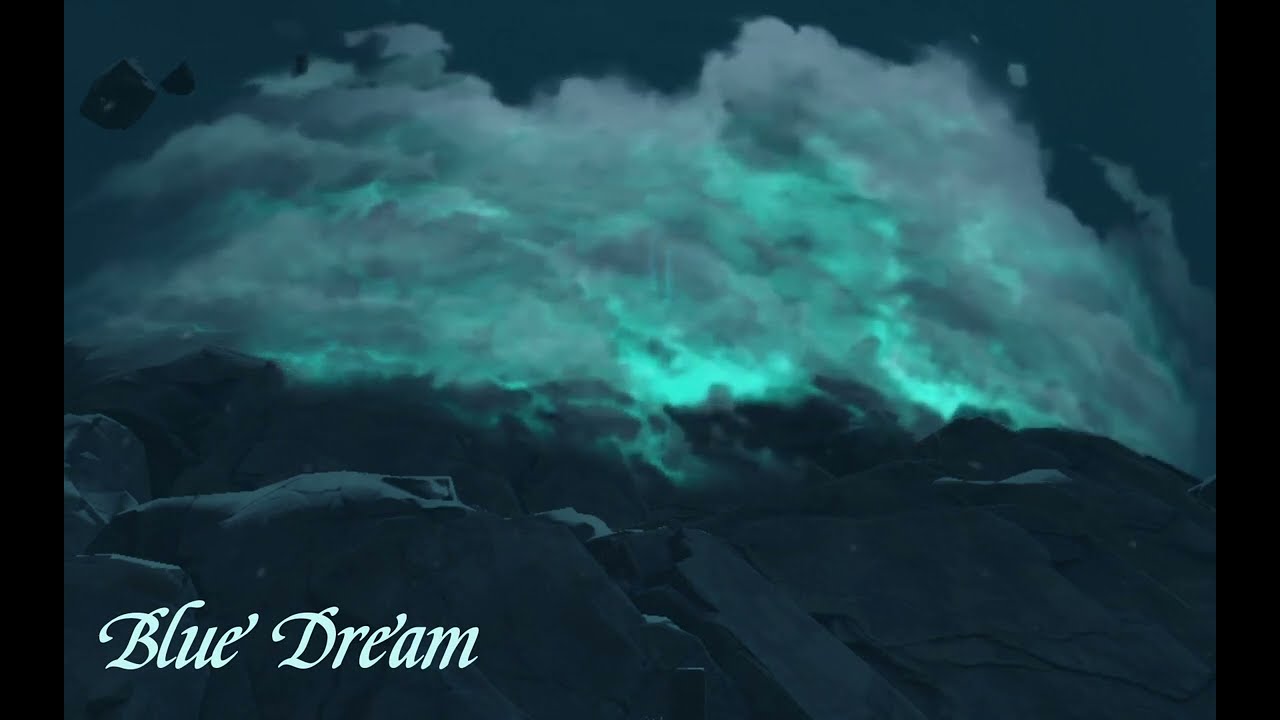 [1 Hour] Blue Dream • Genshin Impact Lullaby