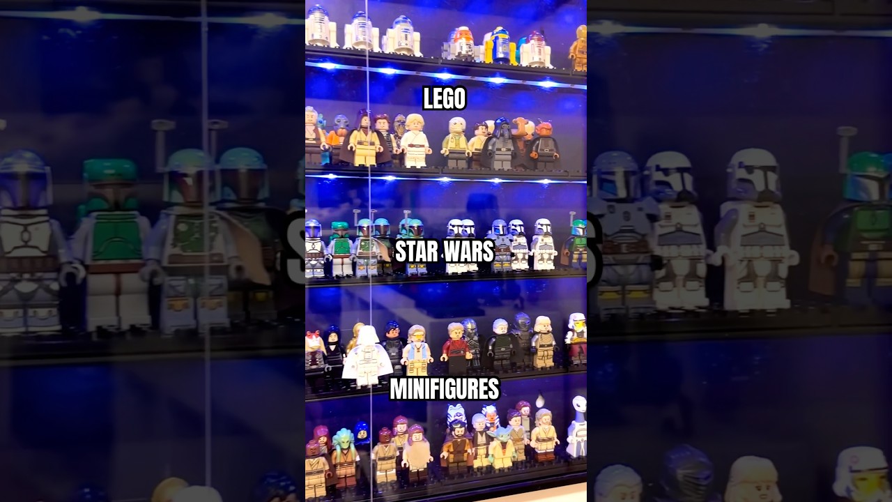How do you display yours? #lego #starwars #minifigures #rare #display