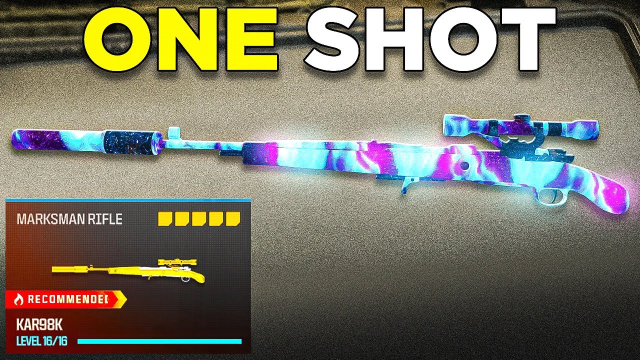 the *NEW* ONE SHOT KAR98K CLASS in MW3! (Best KAR98K Class Setup) - Modern Warfare 3