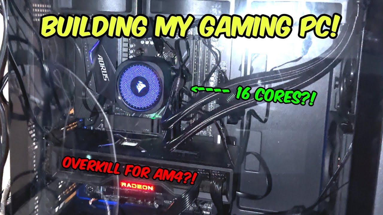 Building My Gaming PC & Installing It's Upgrades!