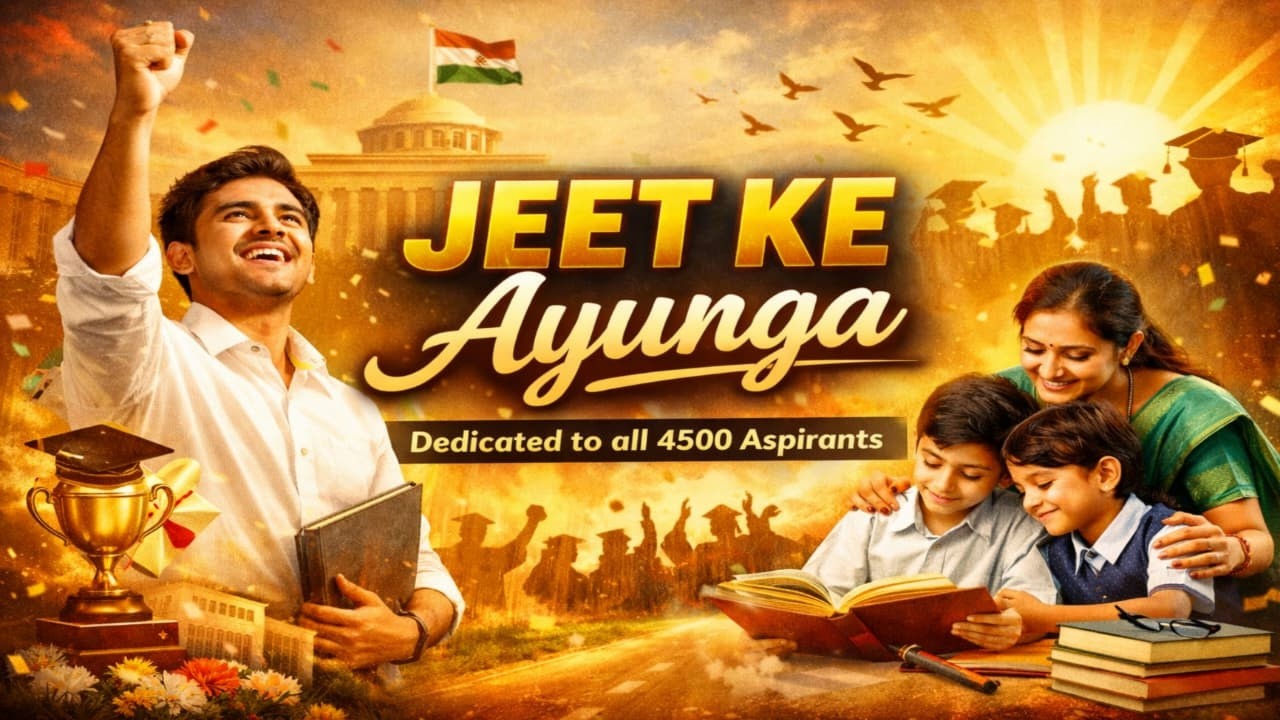 JEET KE Ayunga | Inspirational Success Song | Dedicated to All 4500 Aspirants | Never Give Up