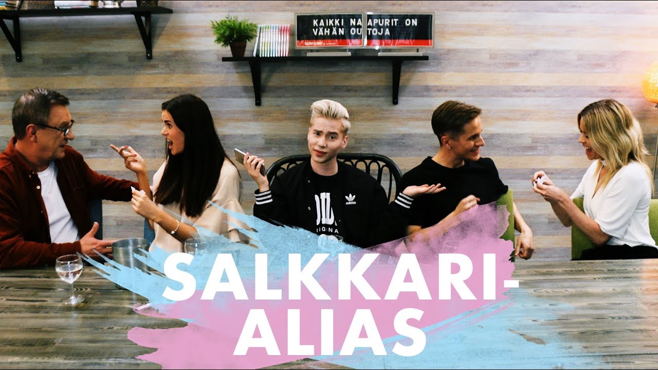 SALKKARI-ALIAS 🤐 | naaG & Salkkari-näyttelijät