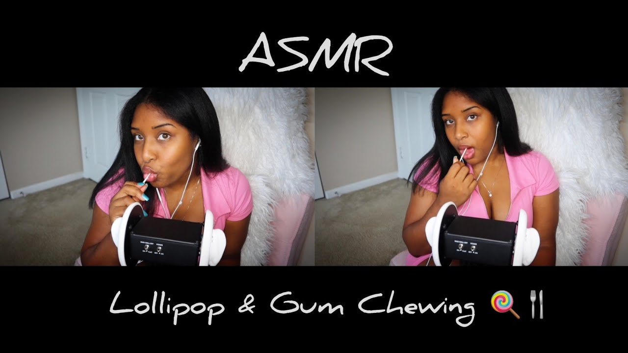 [ASMR] Lollipop & Gum Chewing 🍭🍴 | No Talking 😊