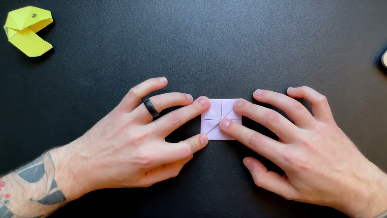 Origami Pacman - Easy Tutorial