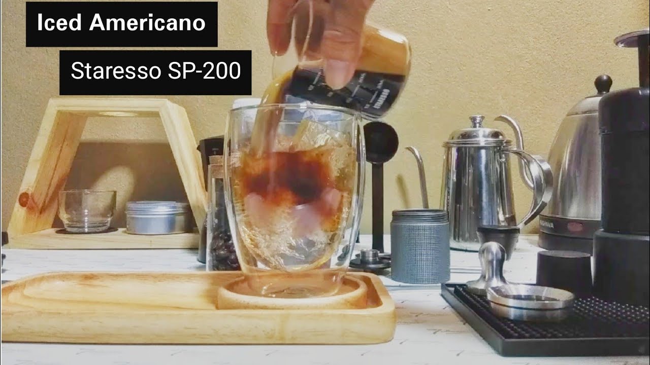 Iced Americano x Staresso SP-200 I ชงกาแฟเย็น ด้วยเครื่องชงเอสเพรสโซ่ขนาดพกพา EP.1/2