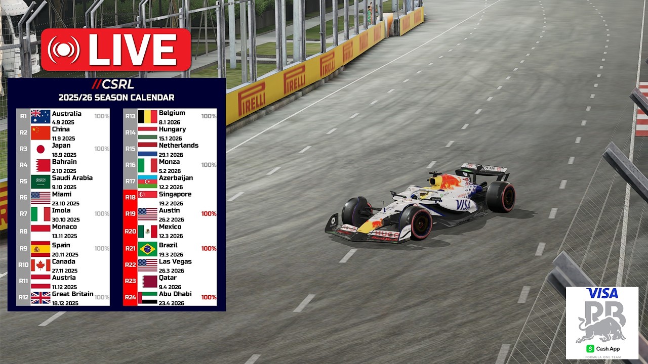 CSRL F1 Liga / SINGAPORE / F125