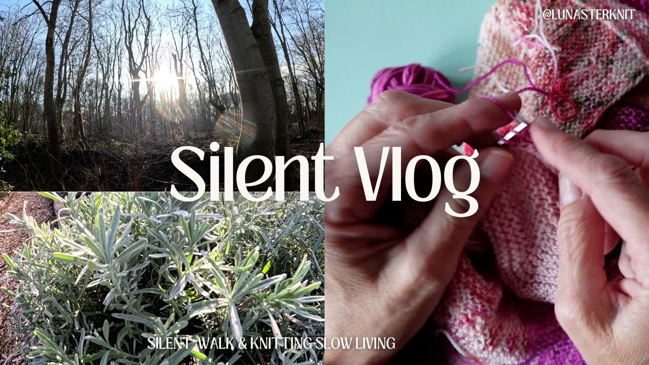 Silent forest and beach walk , knitting and meeting friends.