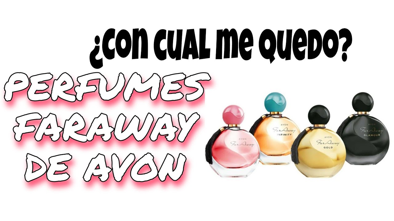 COLECCIÓN DE PERFUMES FARAWAY de AVON💙💜🖤❤ ¿CUÁL ES MI FAVORITO?