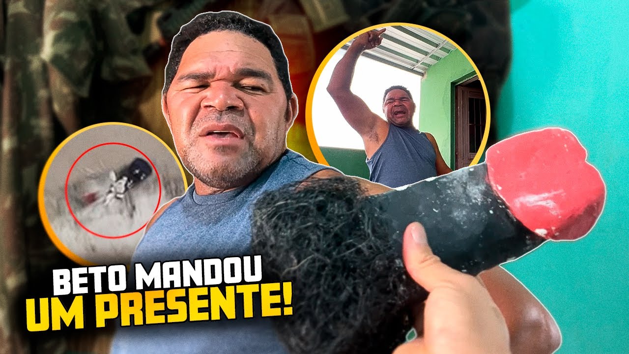 GALO CEGO RECEBEU PRESENTE DO BETO TIZIU E FICOU FURIOSO 🤣🤣  | RECEBIDOS DO GALO CEGO