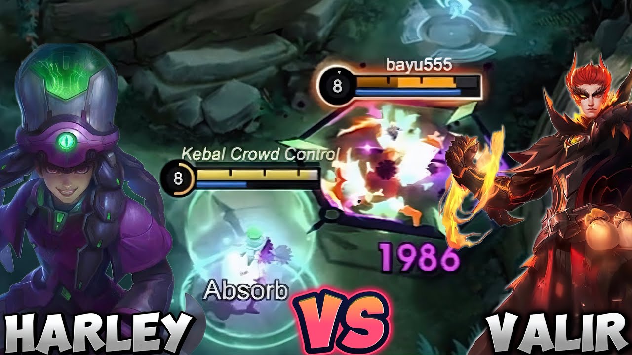 Harley Counter Valir di Midlane⁉️Build Harley Tersakit 2025 Midlaner - MLBB