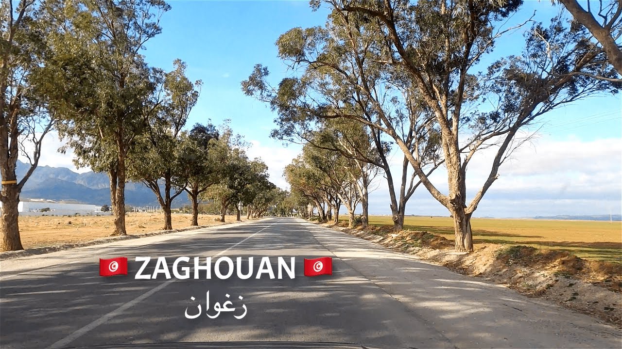 ZAGHOUAN, Tunisia 🇹🇳 4K || زغوان