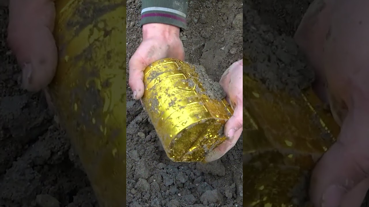 Я случайно обнаружил огромное сокровище, погребенное под землей тысячи лет.