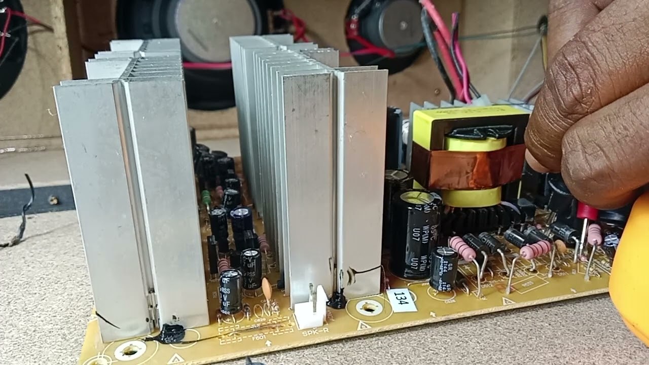 Servis speaker aktif kembali Merek POLYTRON CBR hidup segan Mati Tak Mau