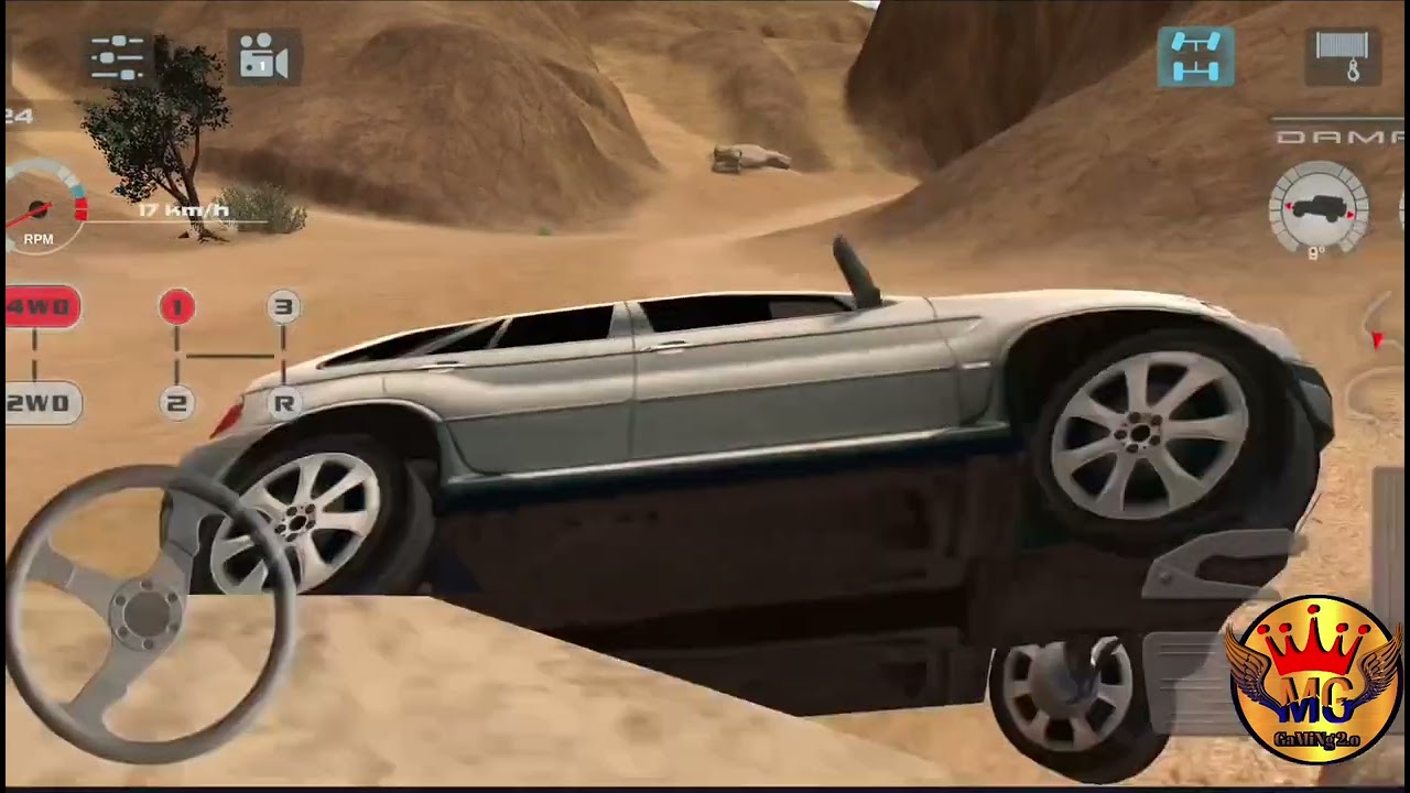 Driving Desert 4k Gameplay offroading