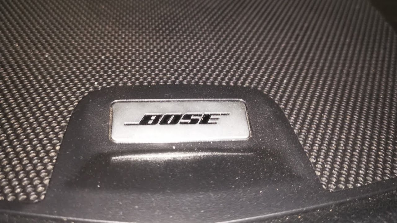 اعدادات نظام BOSE الصوتي في الالتيما 😍😎