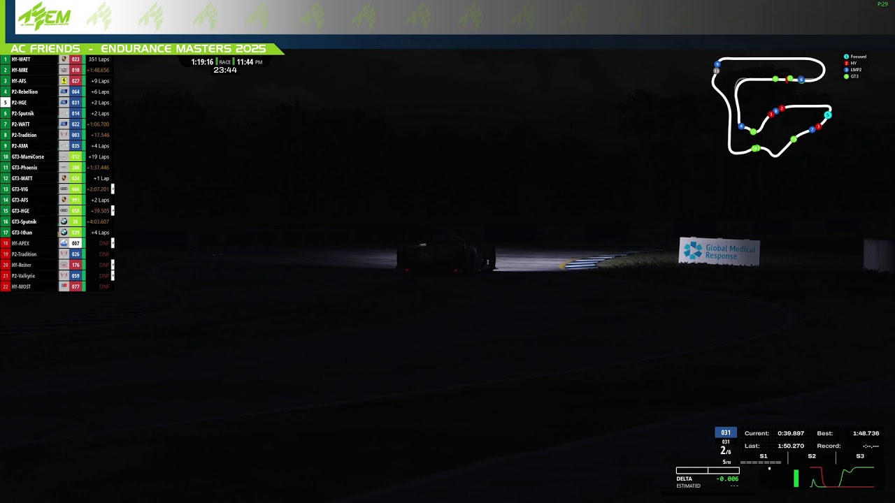 ACF EM 2025 - R6 - 12H SEBRING - HY / LMP2 / LMGT3 - PART 1