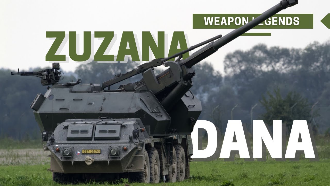 152mm ShKH vz. 77 DANA | The first wheeled self-propelled howitzer