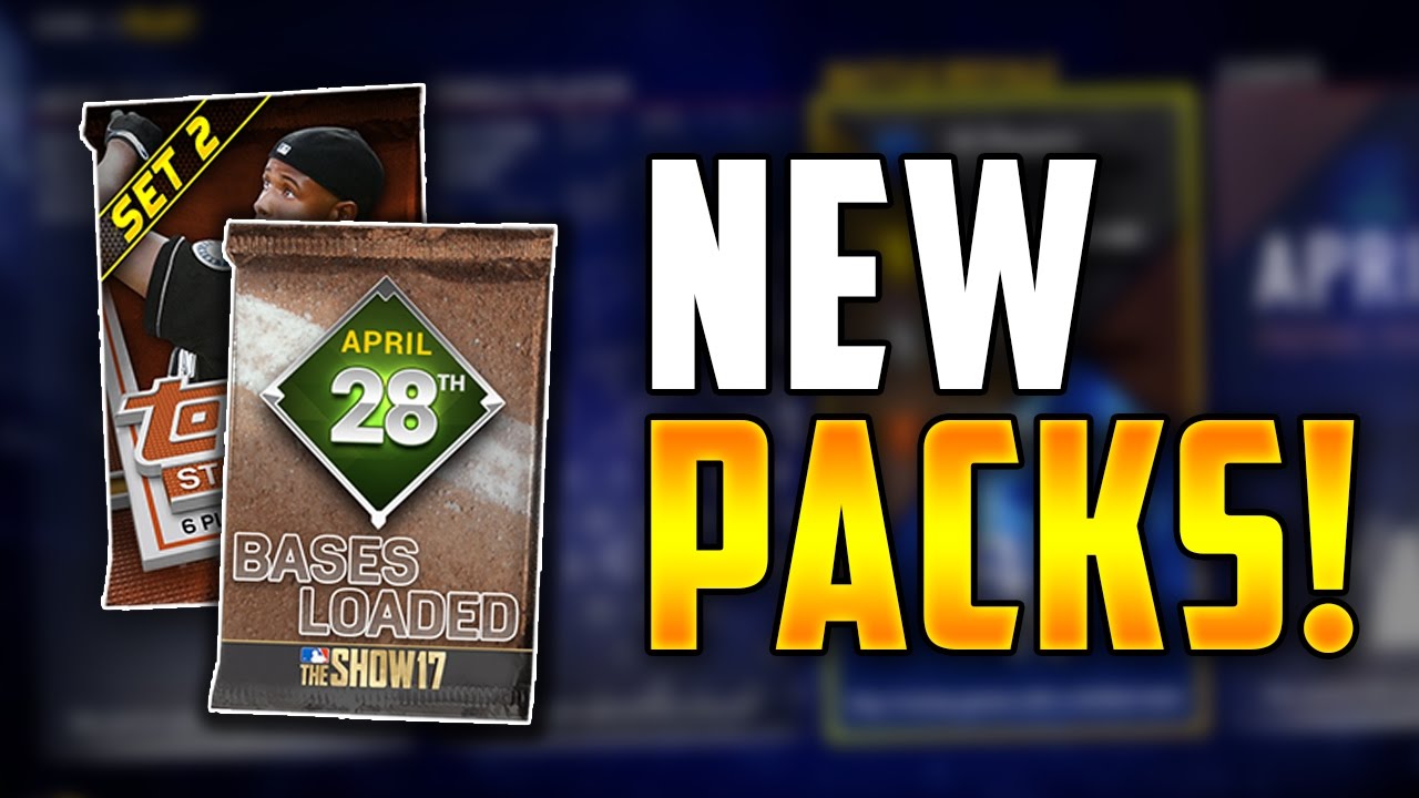 NEW PACKS! MLB The Show 17 Pack Opening!