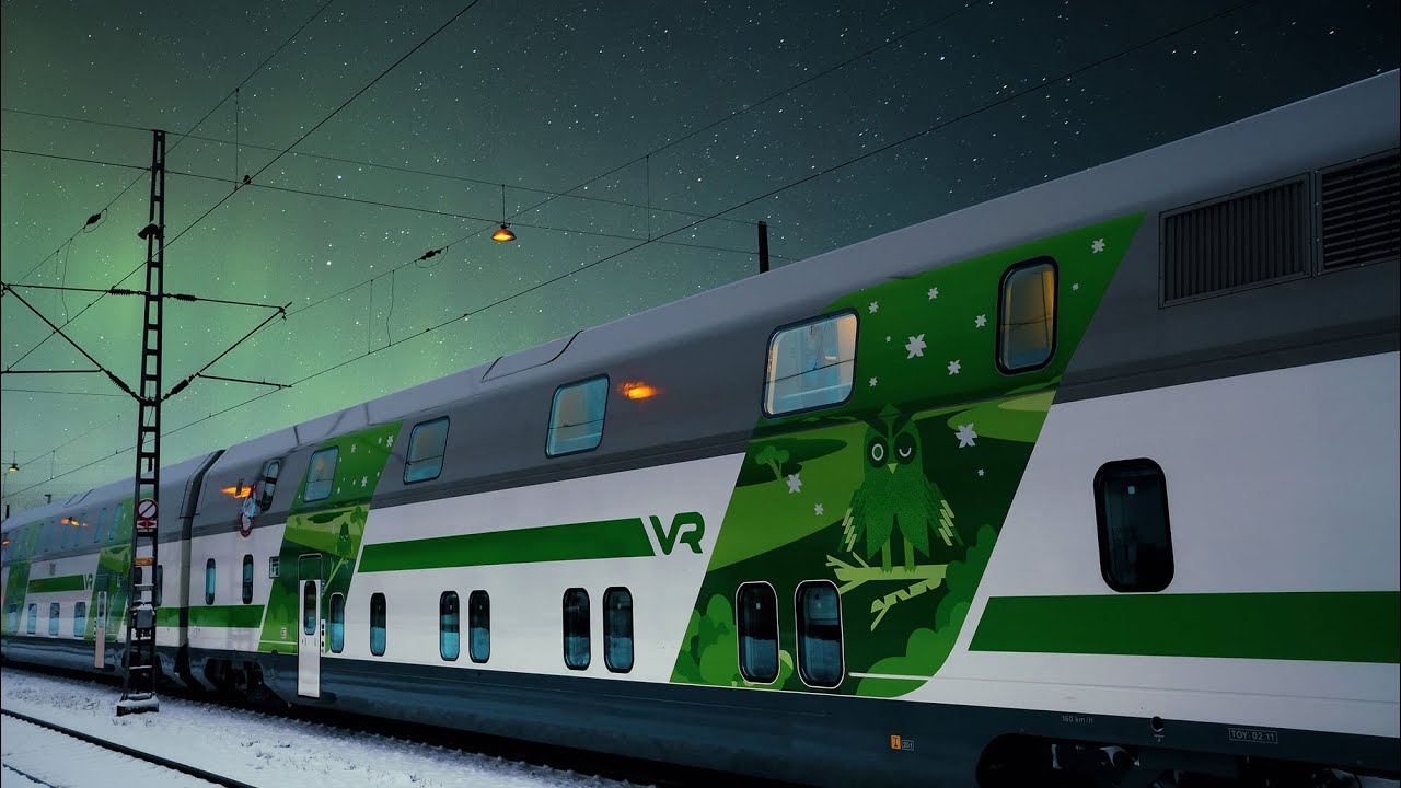 TRIP BY TRAIN from Helsinki to Turku & Jyväskylä | Food + Cozy Accommodations