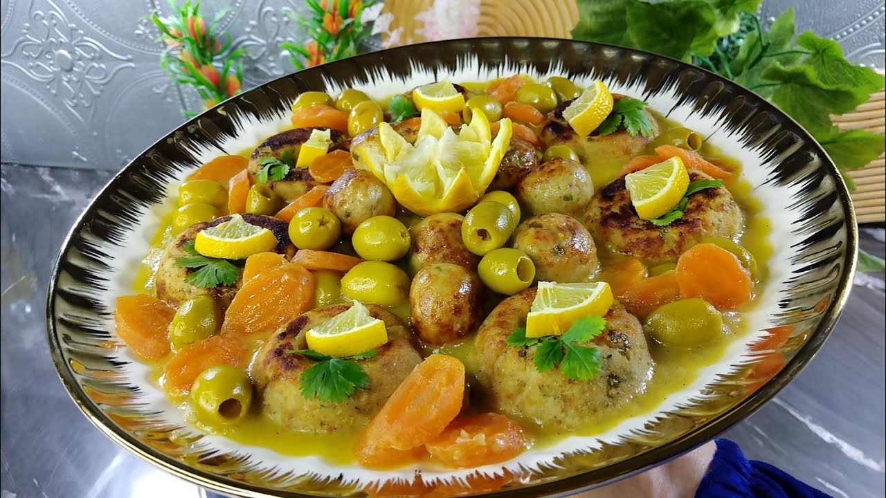 طاجين الزيتون الجزائري 🇩🇿 بلمسة عصرية بربع صدر دجاج 😱 كيفاه يجيك بنين وزيتون طايب زبدة بلا كوكوطة 