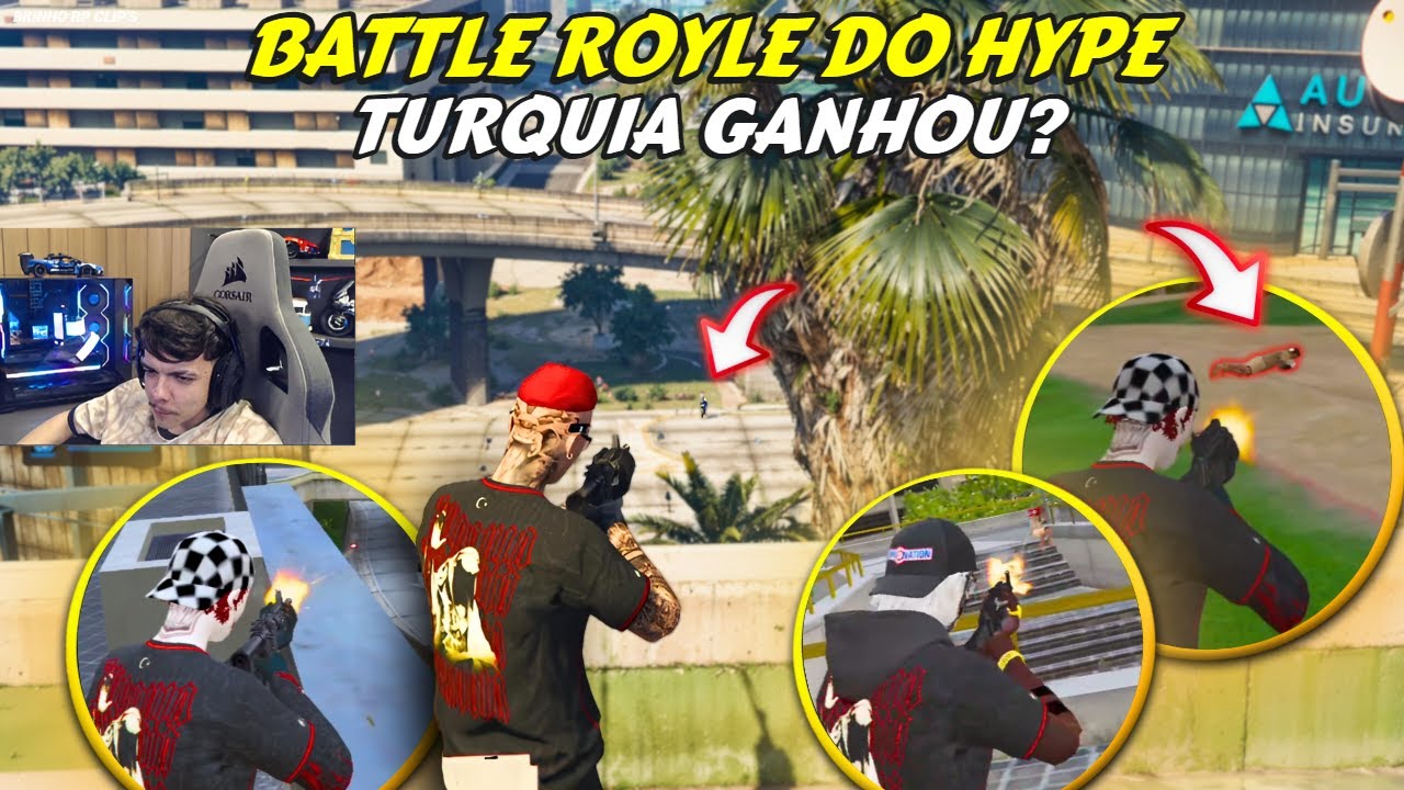 QUEBRADEIRA NO BATTLE ROYALE DO HYPE | SEMI FINAL | QUAL TROPA PASSOU? - BKINHO RP CLIP'S