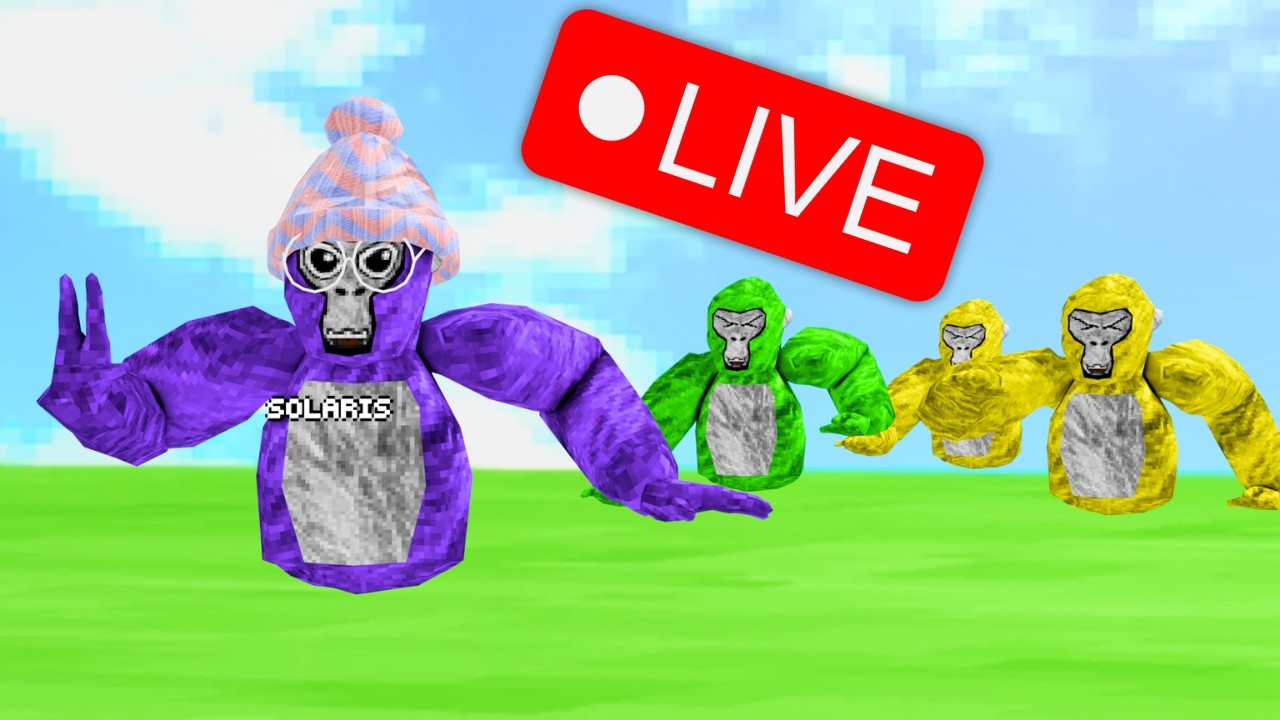 Live with fans Gorilla tag #gorillatag