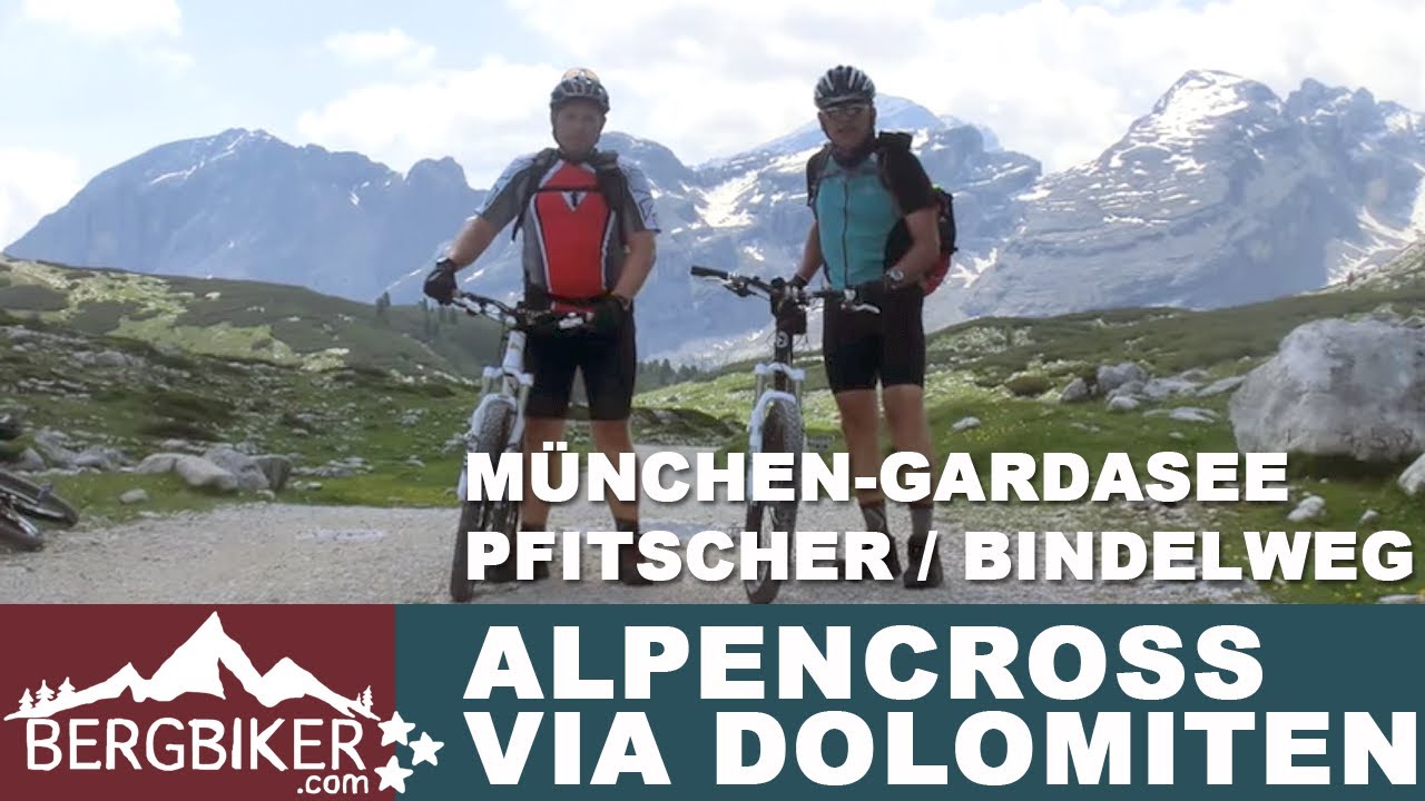 MTB Alpencross M&uuml;nchen-Riva Dolomiten Transalp Alpen&uuml;berquerung Mountainbike