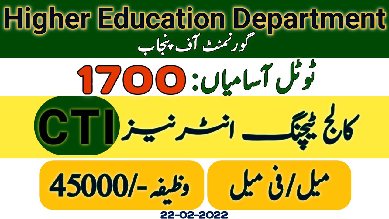 CTI JOBS 2022|CTI Jobs 2022 Advertisement|CTI Jobs in Govt. Colleges 2022|CTI Jobs 2022 how to apply