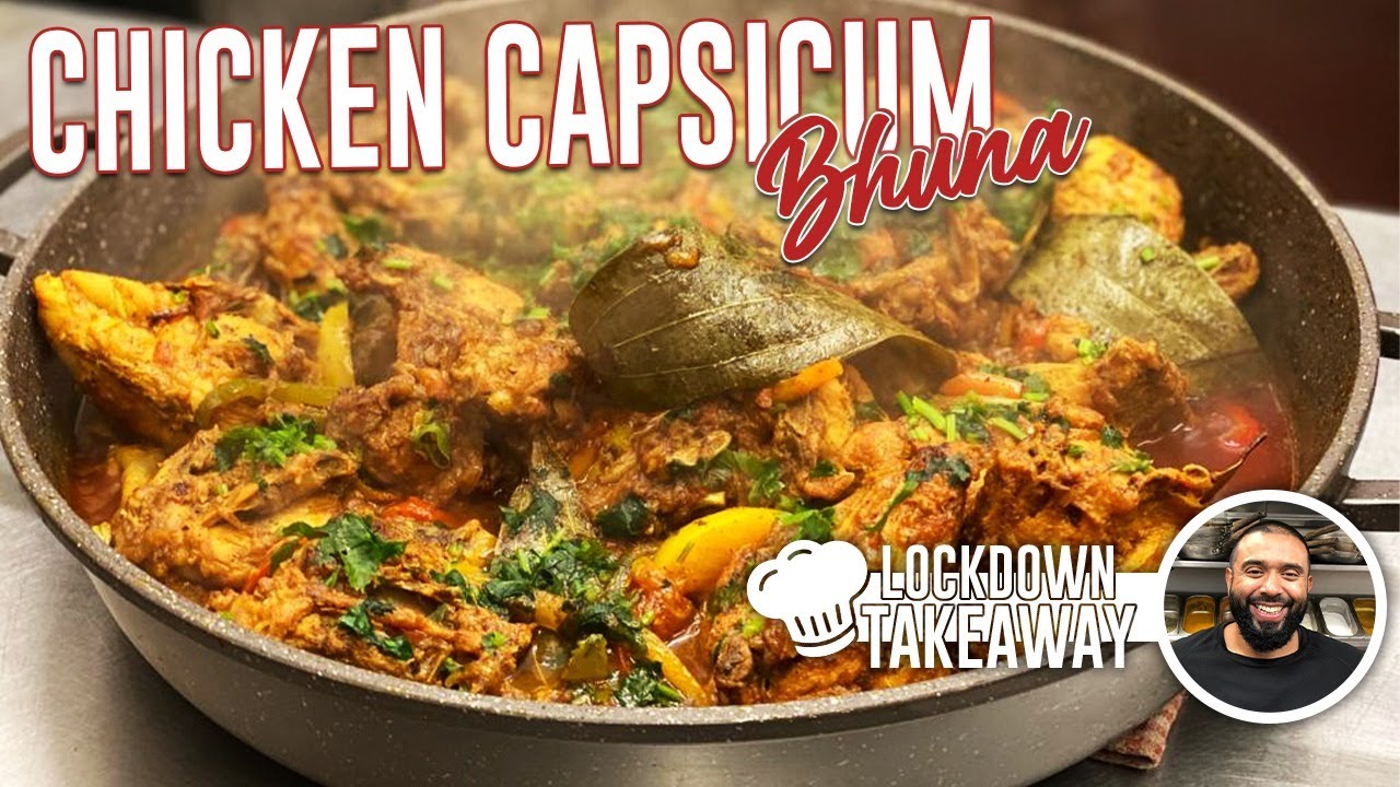COOKING 5 WHOLE CHICKEN | CHICKEN CAPSICUM BHUNA | TREAT FOR FAMILY AND FRIENDS