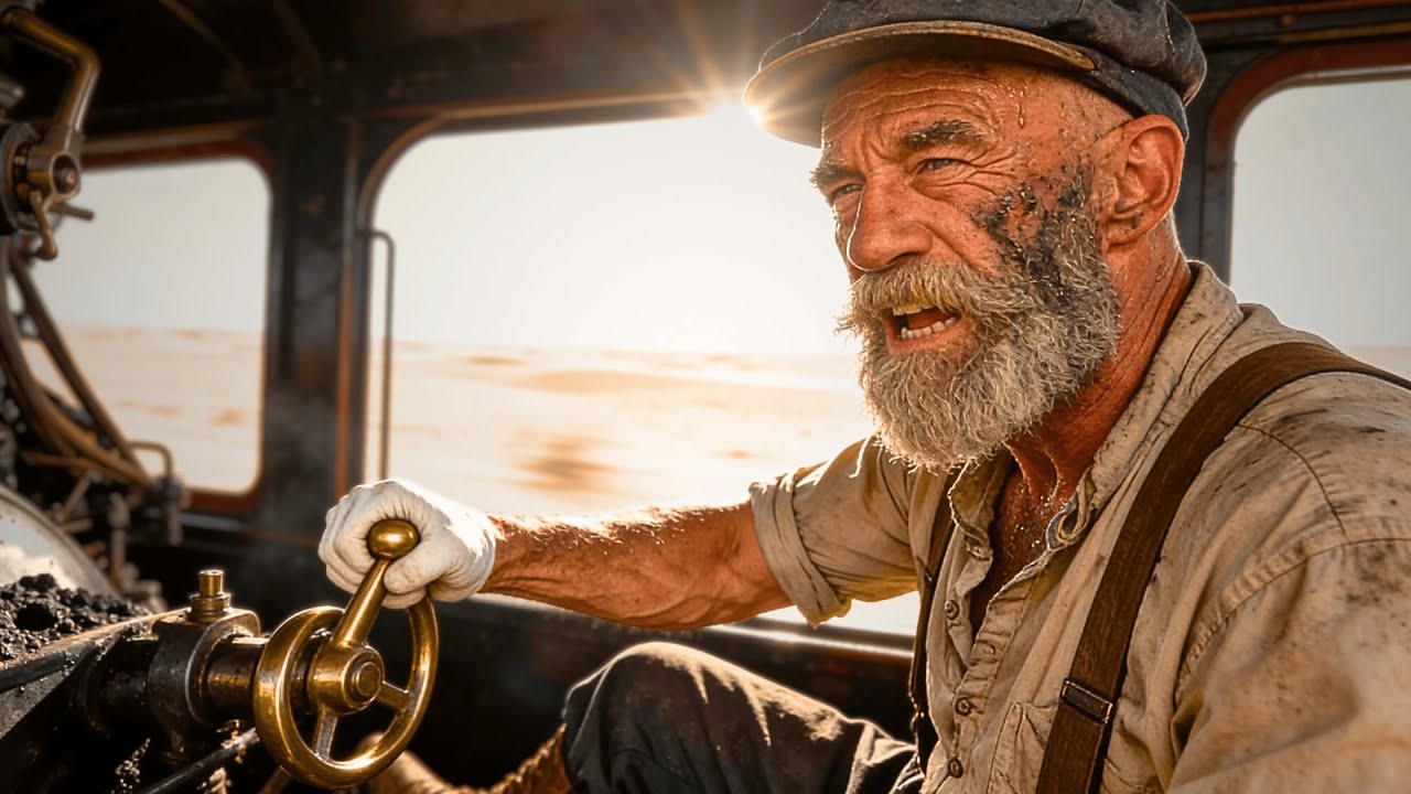 Wild West Train Driver Who Defied a Cowboy Gang for Gold Rush — His Final Stand in Smoke and Steam