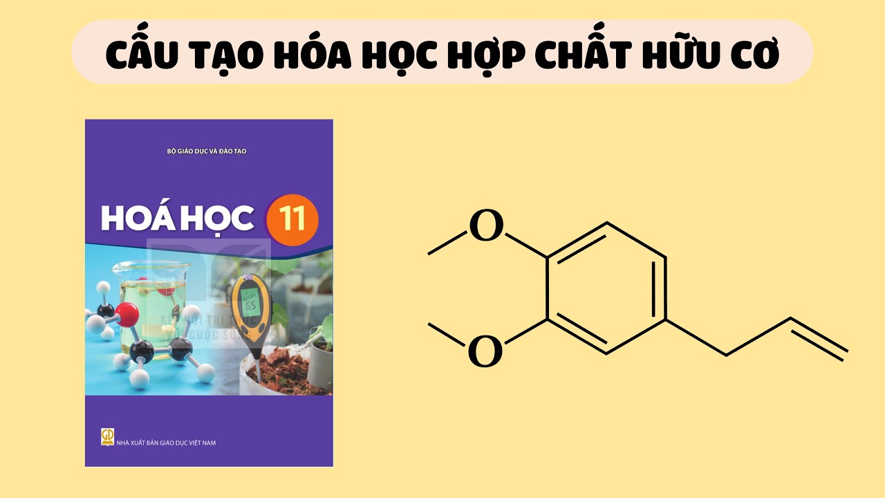 [HÓA 11] Cấu Tạo Hóa Học Hợp Chất Hữu Cơ (Sách Cánh Diều, Chân Trời Sáng Tạo, Kết Nối Tri Thức)