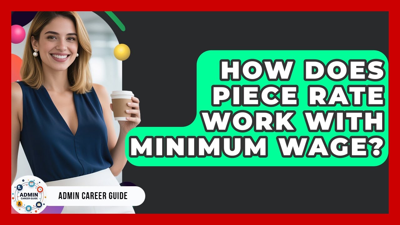 How Does Piece Rate Work With Minimum Wage? - Admin Career Guide