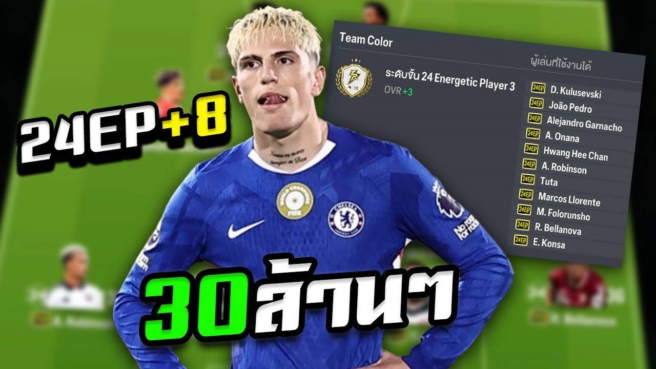 Make a full team suitable for free players, 24EP+8, with a budget of 30 million, super economical...