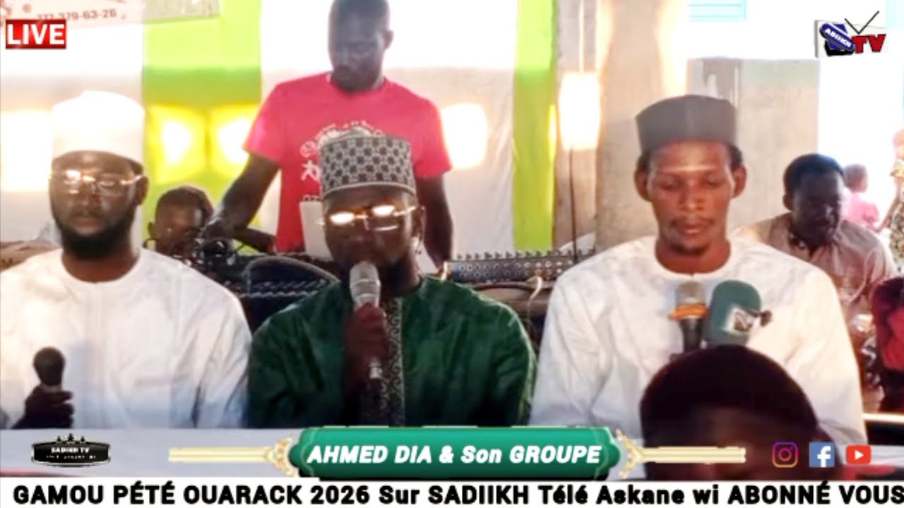Ahmed DIA &  Son Jamhiya GAMOU pété Ouarack 2026