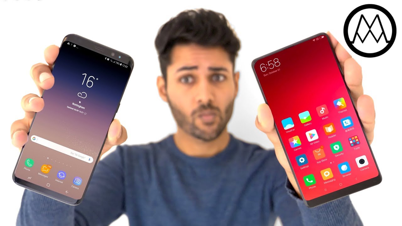 Xiaomi Mi Mix 2 vs Samsung Galaxy S8+