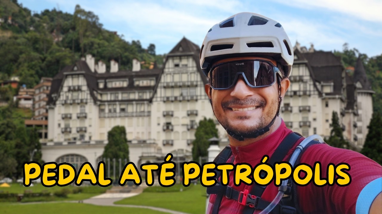 Subi a serra velha de Petrópolis veja que pedal top