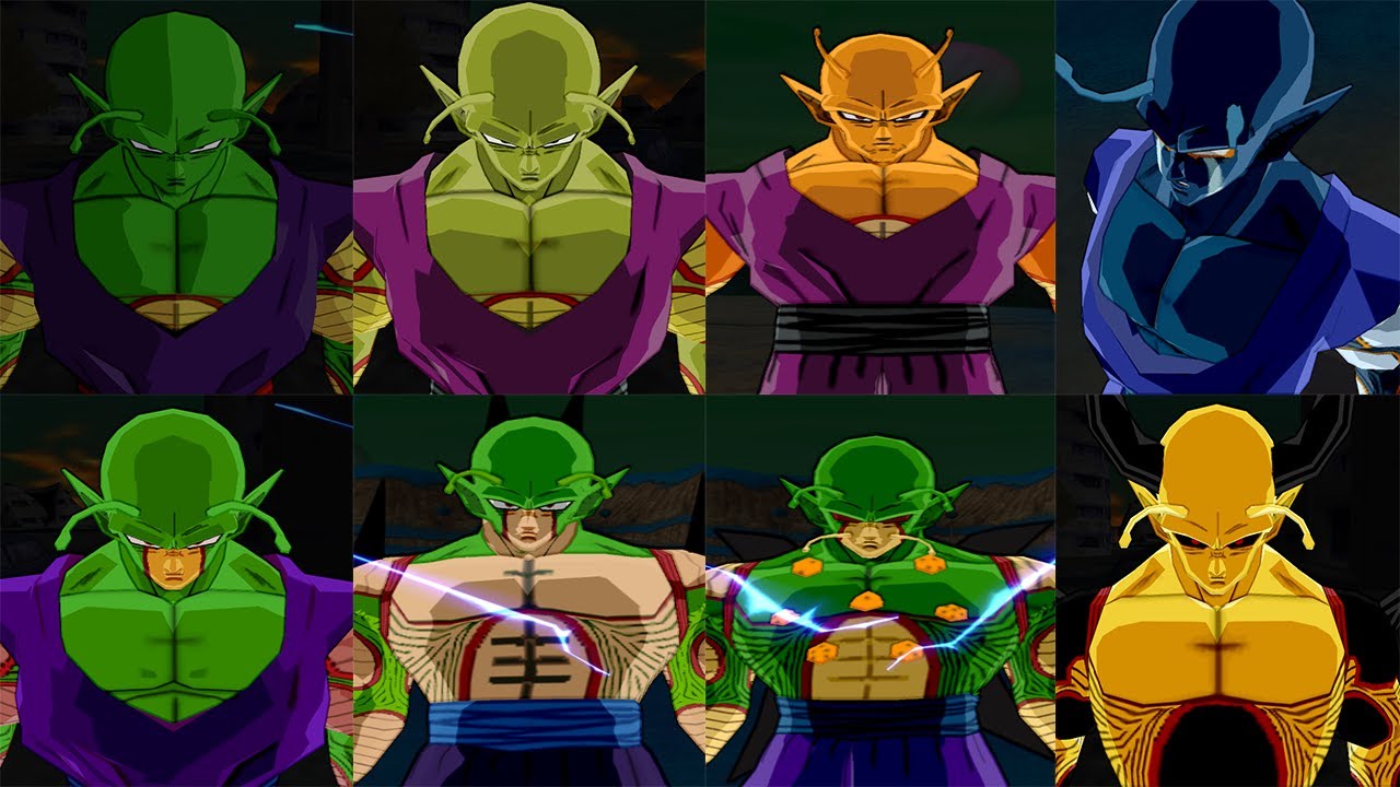 Piccolo All Forms - Dragon Ball Z