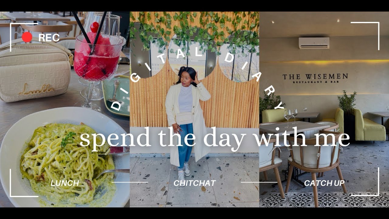 Digital diary |The wiseman restaurant for the first time #southafricanyoutuber #vlog #restaurant