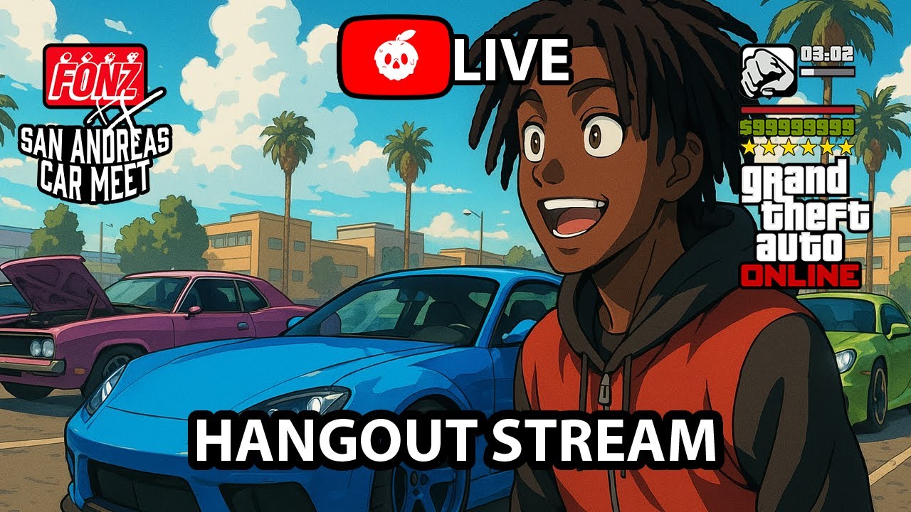 FonzXX Car Meet | GTA 5 Online 🔴LIVE (PS5) | CARS & COFFEE