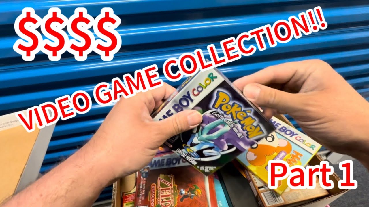 We bought a MILLIONAIRES storage unit that was FILLED with the biggest video game collection!!!