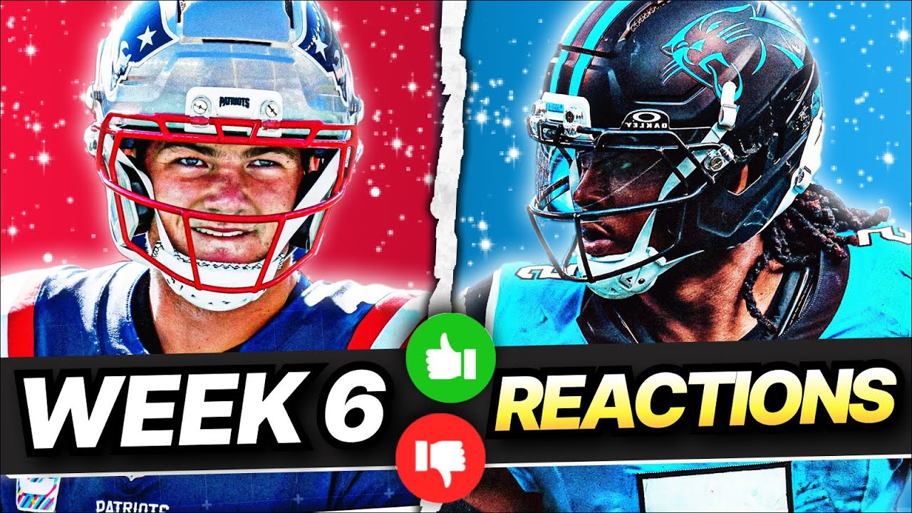 Fantasy Football Week 6 Reactions - Shocking Contenders Emerge!