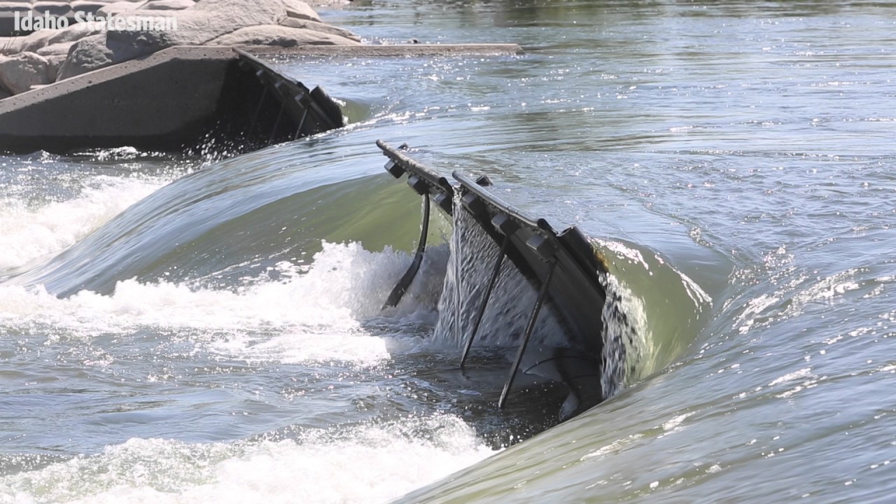 These guys create waves at Boise's whitewater park. Literally.
