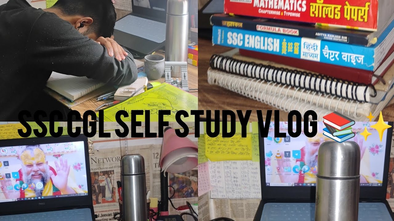 SSC CGL 6 Hrs Winter Night study 📚✅✨#studyvlog #wholenightstudy 