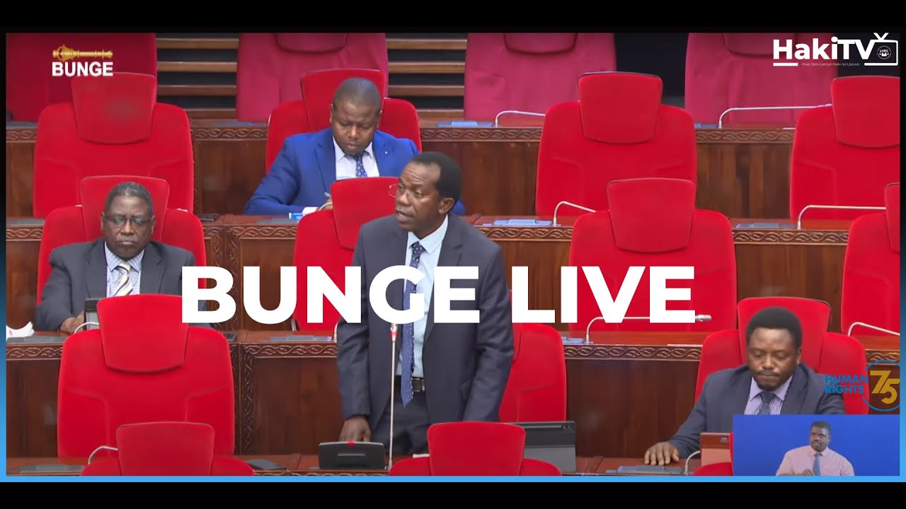 🔴🅻🅸🆅🅴 HakiTv : BUNGE la 13 Mkutano wa 2, kikao cha kwanza Tarehe 27/01/2025.