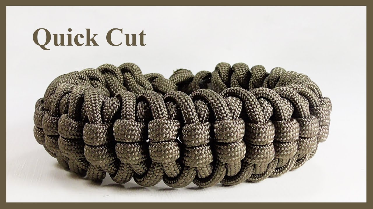 How You Can Make A Virgo Paracord Bracelet Design Quick Cut