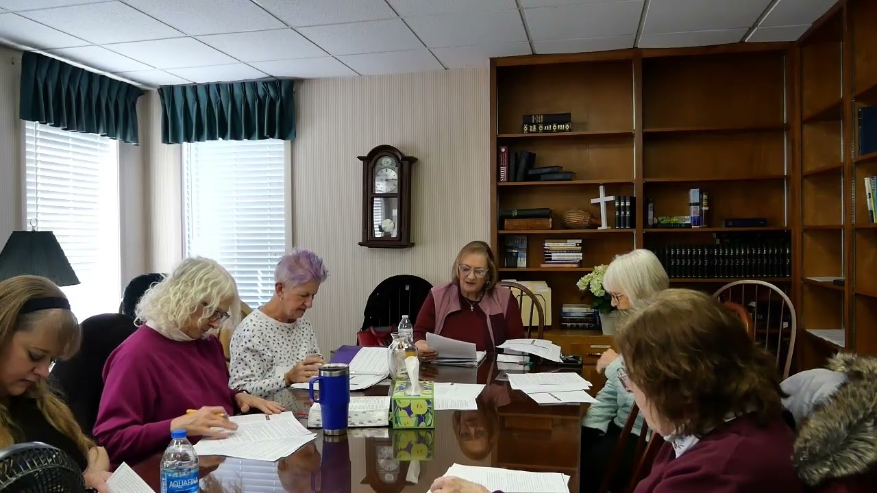 Thur. Bible Study 