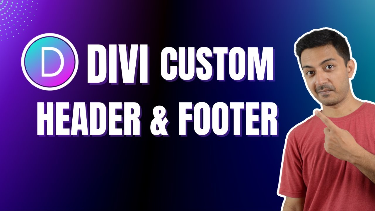 Master Header & Footer Designs in DIVI theme builder