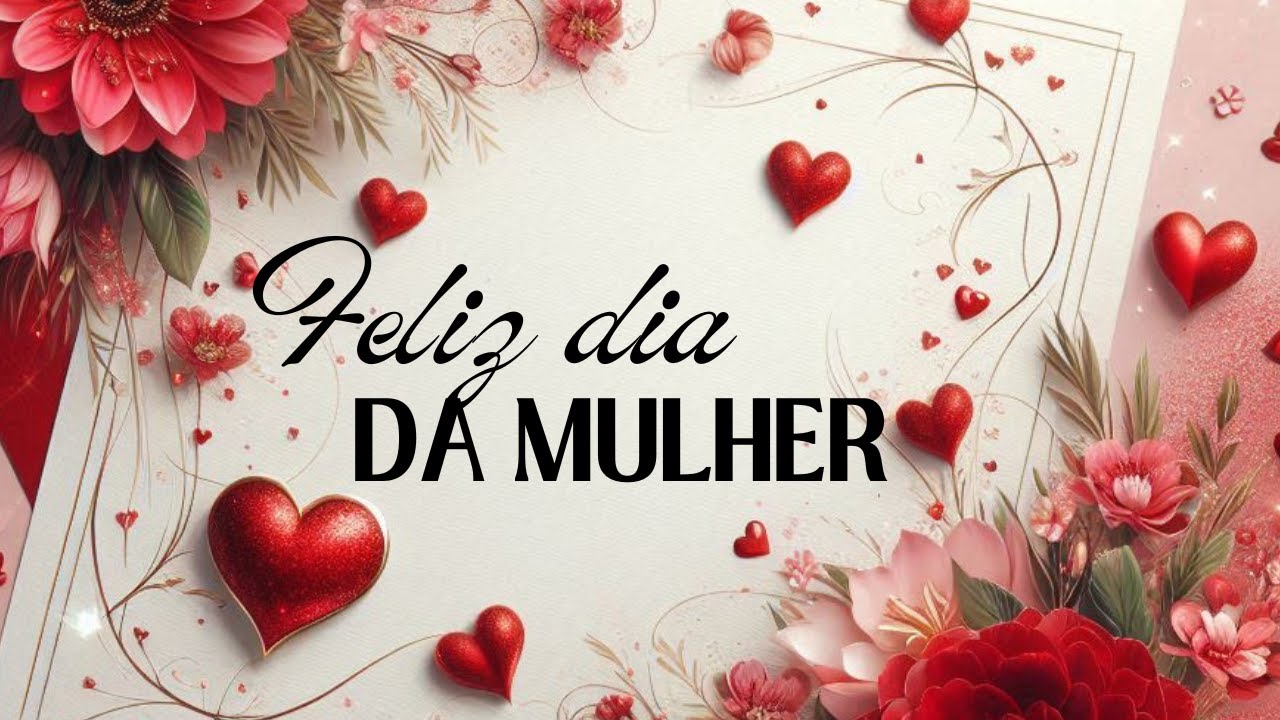 Mensagem para o dia da mulher 08/03/2026 - homenagem do dia da mulher FELIZ DIA DA MULHER